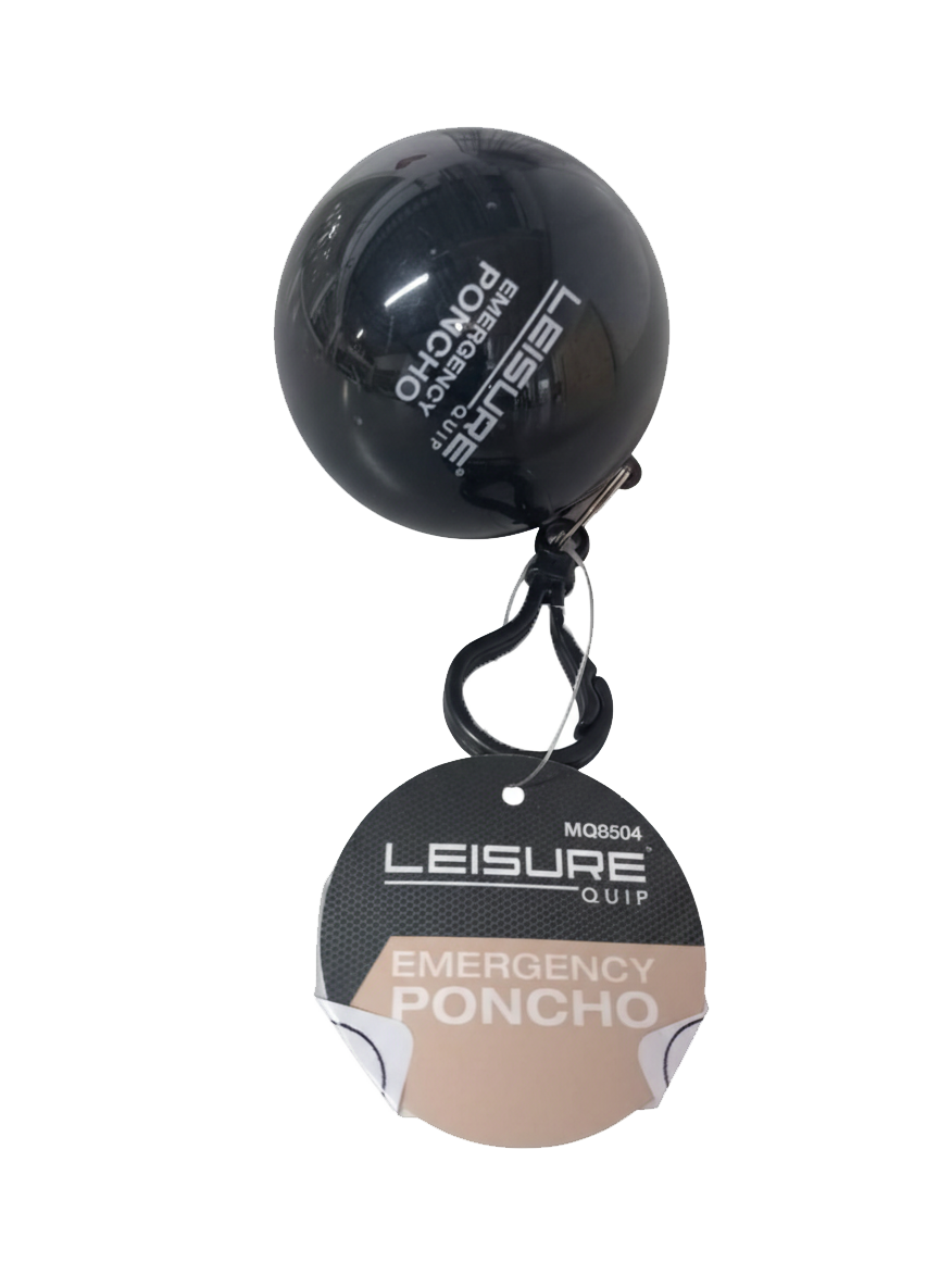 LEISURE QUIP Emergency Ball Poncho Keychain - Image 3