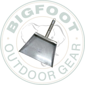 Heavy-Duty Stainless Steel Hand Dustpan (Skoppie)